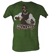 Mr. T Party Green T-Shirt